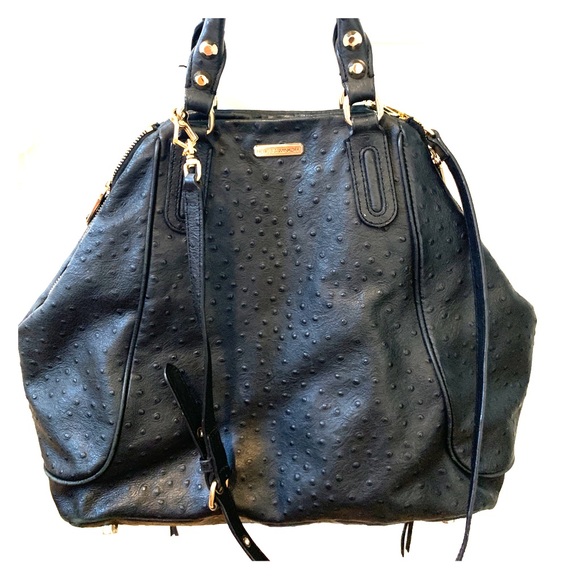 Rebecca Minkoff Handbags - Rebecca Minkoff ostrich Romeo satchel Rebecca Minkoff Handbags - Rebecca Minkoff ostrich Romeo satchel